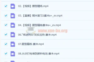 2023高二化学 康冲a+全年 暑假班更新19讲