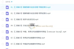 王海萌 2026高三高考历史 二轮寒假班