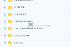 朱韬 初中数学 初二数学数理思维培训班（春上·全国版·S）