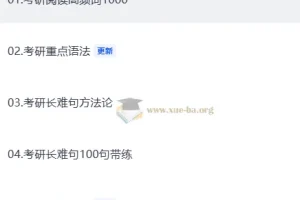 飞飞老师2027考研英语全程班