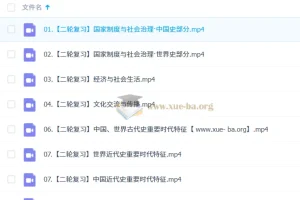 王海萌 2026高三高考历史 二轮寒假班