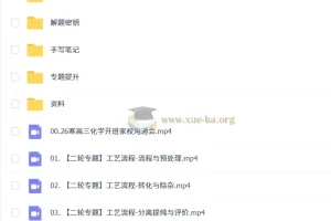 2026高三高考化学 吕子正 寒假班 更新中