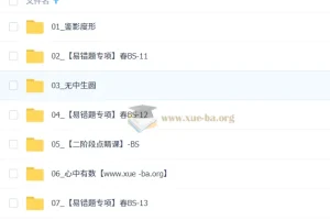 2026初三中考数学 春下 数理思维自主学习·BS 张明哲