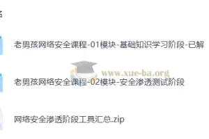 老男孩 网络安全20期金牌班