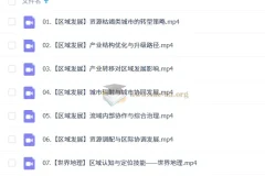 林萧 高中地理 2026高二地理 二轮寒假班
