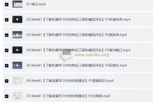 【深度之眼】百面机器学习+LeetCode刷题-算法面试班-第四期