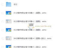 2026年判断考前必做100题【程永乐&徐夏】