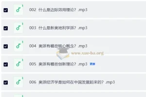 冯兴元：奥派经济学入门10集全