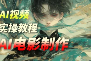 猫小倩AI电影制作课程，快速打造你的第一部电影