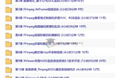 C++音视频实战-FFmpeg基础到工程-多路H265监控录放开发
