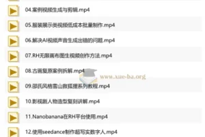 AI视频实战落地全流程课程｜零基础精通多平台AI创作，覆盖带货、广告、数字人、剧情短片，解锁副业接单新收入