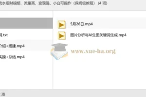 AI制作流水招财视频，流量高，变现强，小白可操作（保姆级教程）