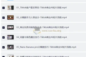 TikTok商业AI短片全流程实战
