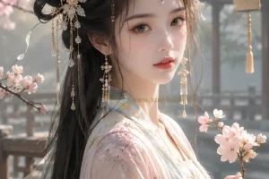 古风美少女角色制作 从建模到渲染全流程 手把手教学