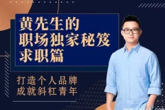黄先生职场秘笈：求职指南