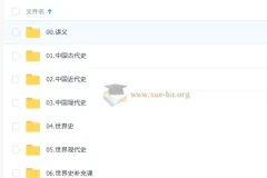 2027高三高考历史 刘勖雯 一轮