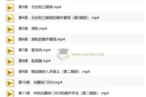 【旧食课堂】自然光美食短视频系统课