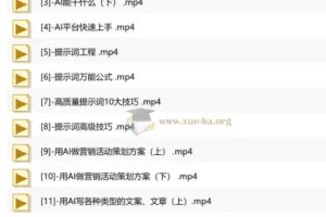 AI办公综合应用课，工作效率大幅提升
