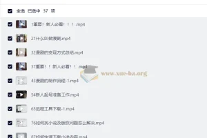 AI漫剧制作全流程实操 0基础从零入门
