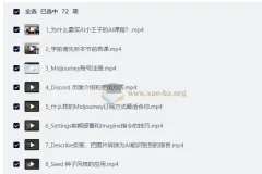 AI绘画系统教学 MJ+SD详解