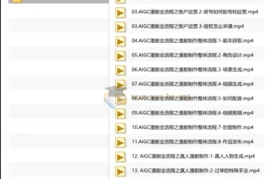 AIGC漫剧全流程解析