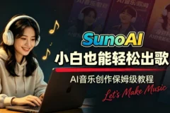 Suno AI音乐创作实战课，提示词・声音克隆・零基础做音乐接单变现
