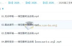 万猛 2026高三高考生物 三轮冲刺押题