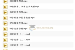 张志庆 颜楷教学