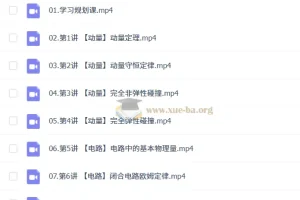 2027高中高二物理 俞伯勋 暑假班