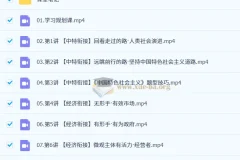 2027高中高一政治 秦琳 暑假班
