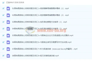 董宇辉英语 高中英语春季班(目标985)