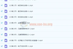 李政化学 有机化学 无机化学 强效逆袭班