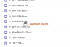 爱尖子初三数学竞赛专属课（2018年暑假）全套课程
