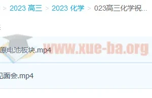 2023高三高考化学 祝鑫 复读 暑假班 秋季班更新2讲